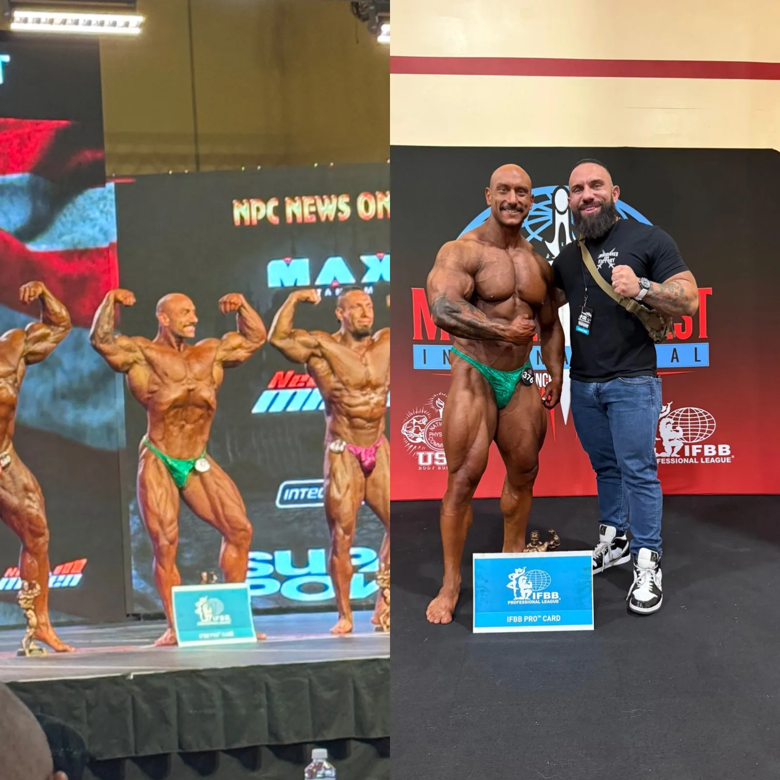 Dom Cardone with a coaching client.
